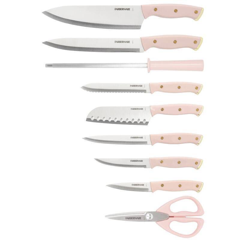 Farberware 15pc Cutlery Set - Gold and Blush, 4 of 8