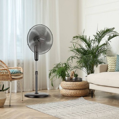 Holmes 18&#34; Digital Oscillating 3 Speed Stand Fan with Remote Control Black_5