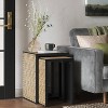 Nesting Accent Table Black/Natural - Threshold™ - image 2 of 4