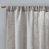 Kyler Linen Blend Light Filtering Curtain Panel Pair - 4 of 4