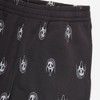 Men's Ghost Face Jogger Pajama Pants - Black - 2 of 2