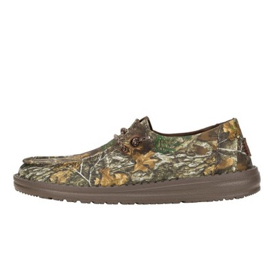 Hey Dude X RealTree - Women's Comfortable Slip on Shoes