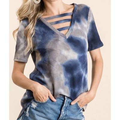 Women's Harmony Strappy Tie Dye Top - BiBi