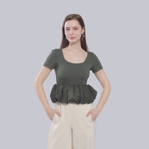 Women's Short Sleeve Scoop Neck T-Shirt - A New Day™ - 1 of 4