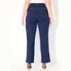 Catherines Women's Plus Size The Wide Leg Knit Jean - 3 of 4