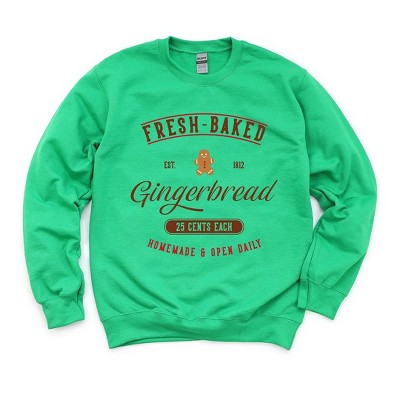 Simply Sage Market Women's Graphic Sweatshirt Fresh Baked Gingerbread