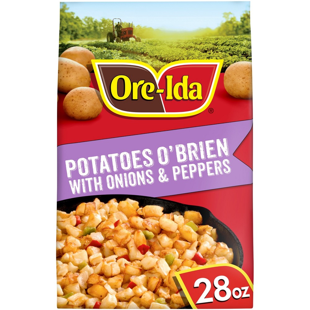 Ore-Ida Gluten Free Frozen Potatoes O'Brien with Onions and Peppers - 28oz