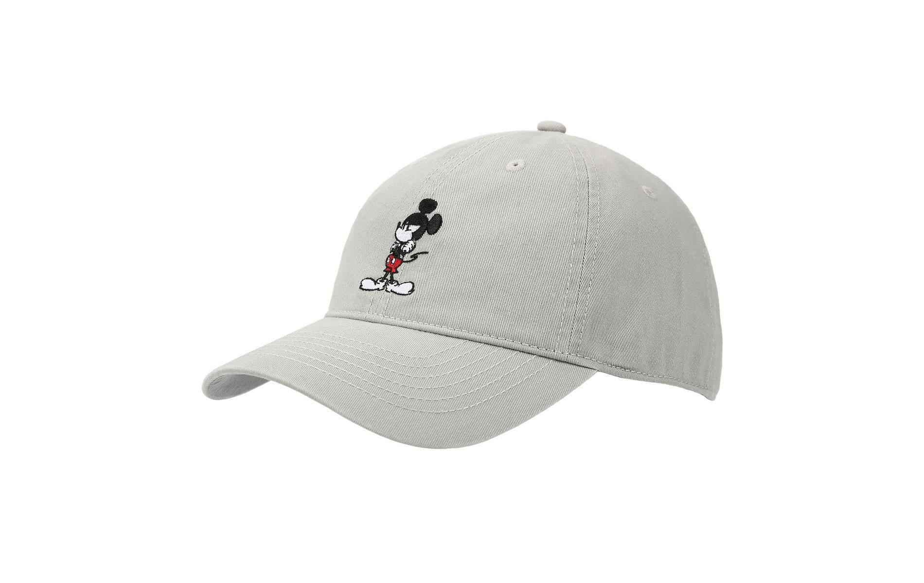 Disney Mickey Mouse White Unstructured Baseball Cap