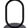 Okak Outdoor Side Table Lantern-shaped Patio Accent Indoor End Plant Metal Coffee Drink Cocktail Table for Yard Garden Living Room Corners, Black - 4 of 4