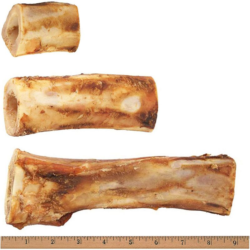 Pawstruck Meaty Dog Bones - Bulk Beef Dog Dental Treats & Chews, Made in USA, American Made, Shin Femur Meat Bone, 4 of 7