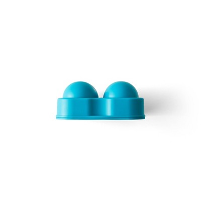 Houdini Blue Silicone 4-Cavity Ice Sphere Mold