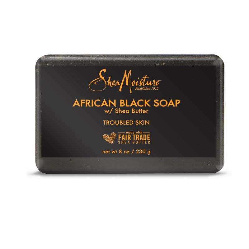SheaMoisture African Black Bar Soap - 8oz, 3 of 9