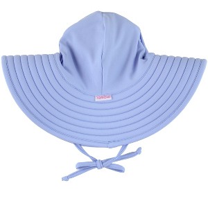RuffleButts Girls UPF50+ Sun Protected Swim Hat - 1 of 3