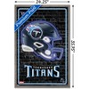 Trends International NFL Tennessee Titans - Neon Helmet 23 Framed Wall Poster Prints - 3 of 4