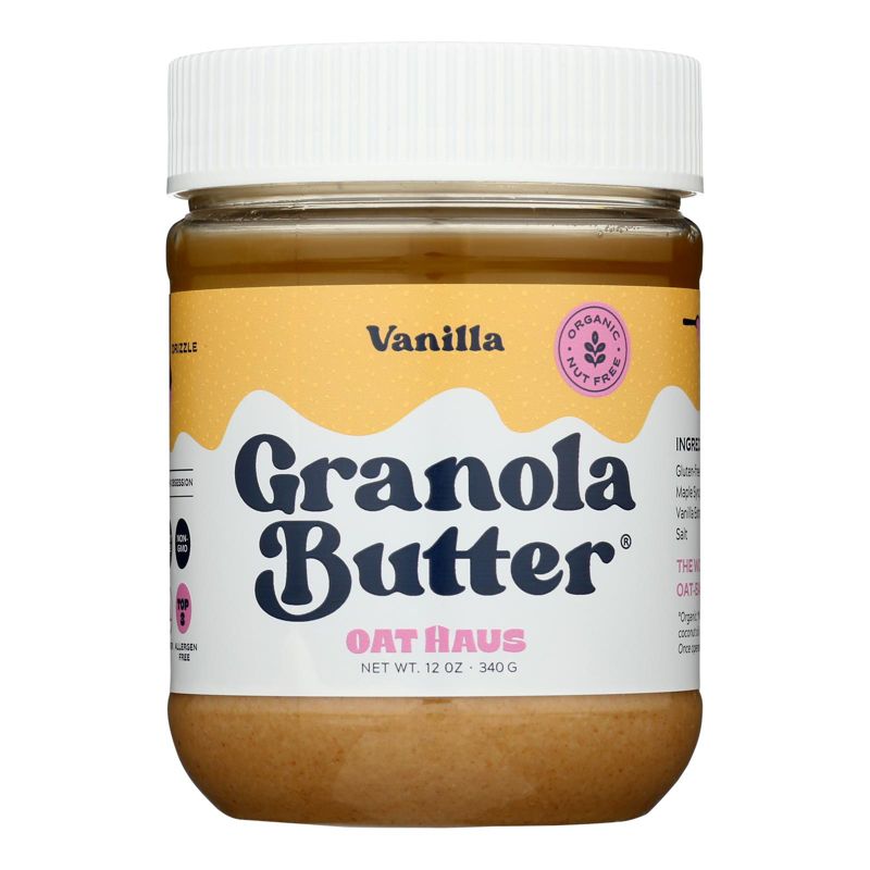 Oat Haus Vanilla Granola Butter - Case of 6/12 oz, 2 of 7