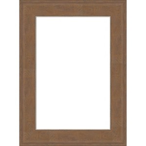 Amanti Art Alta Brown Grey Framed Dry Erase Magnetic Board - 1 of 4