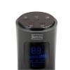 BLACK+DECKER 46" Oscillating Tower Fan with Remote Control Charcoal Gray: Electric, 3 Speeds, 100-300 sq. ft. Coverage - 3 of 4