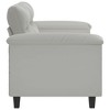 vidaXL 2-seater Sofa Light grey - 3 of 4