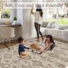 Coucheta Area Rug for Living Room, Washable Large Rugs with Non-Slip Backing,Soft Boho Carpets for Bedroom Dining Room Home Office Indoor Nursery - 2 of 4