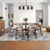 Area Rugs, Modern Abstract Washable Rug for Living Room, Soft Non Slip Non-Shedding Area Rug - 2 of 4