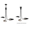 ET2 Lighting Marsh 3 - Light Pendant in  Black - 3 of 4