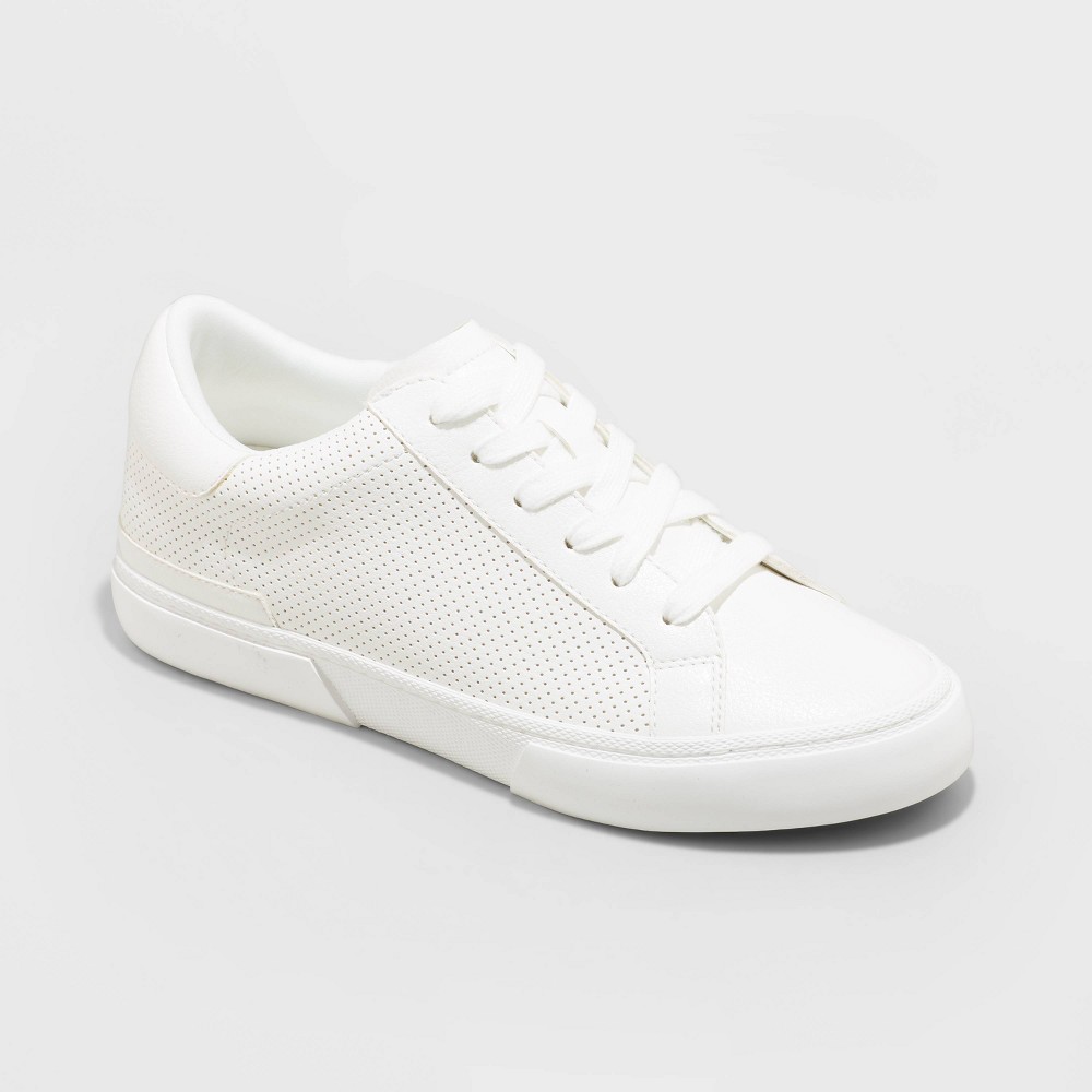 Women's Maddison Sneakers with Memory Foam Insole - A New Day™ White 8.5