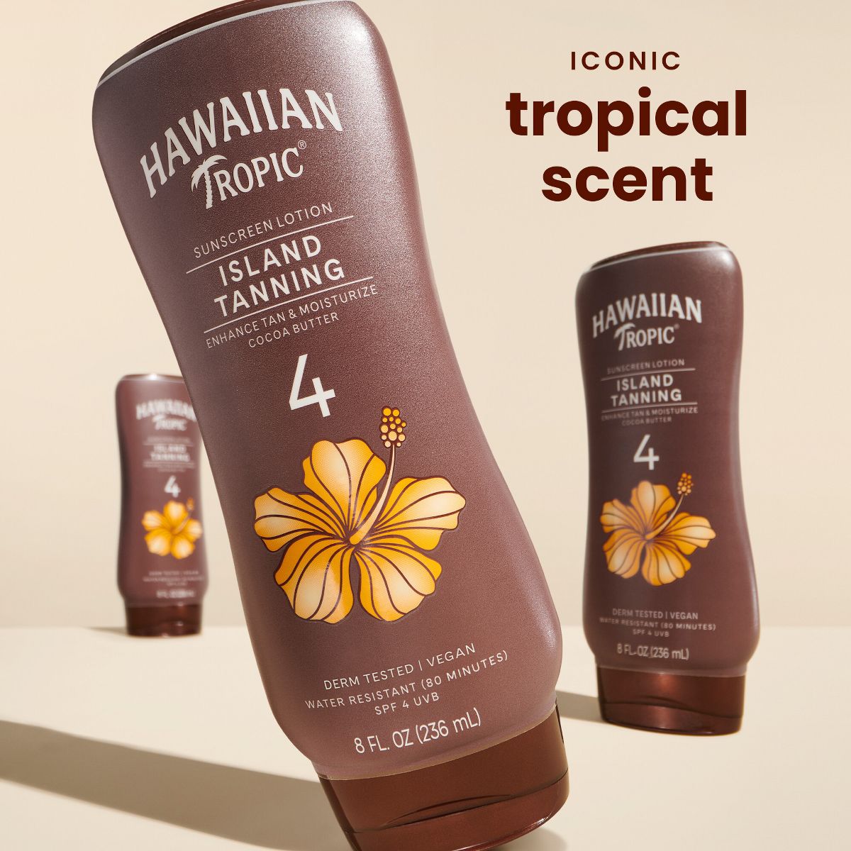 Hawaiian Tropic Dark Tanning Lotion Sunscreen - SPF 4 - 8oz - thumbnail 4