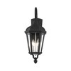 Livex Lighting Morgan 2 - Light Wall Light in  Textured Black - 3 of 4