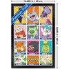 Trends International Pokémon: Paldea Region - Group Framed Wall Poster Prints - 3 of 4