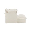 NicBex Couches for Living Room Single Deep Seat Sofa Couch Fabric Slip-covered Armchair with 1 Big Back Cushion and 2 Big Toss Pillows - 2 of 4