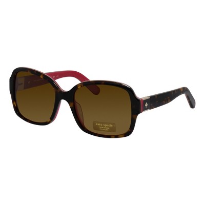 Kate Spade KS ANNORA/P/S S0U Womens Square Polarized Sunglasses Pink 54mm
