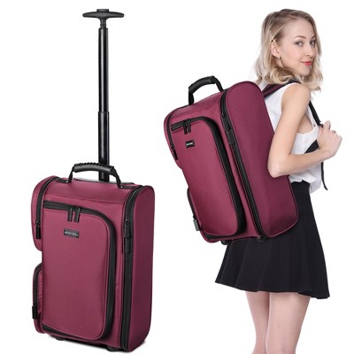 Byootique Portable Makeup Case Cosmetic Rolling Carry-on Bag Shoulder Organizer