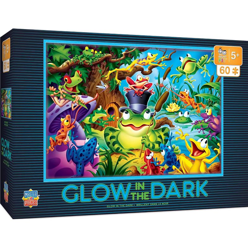 MasterPieces Inc Abracadabra 60 Piece Glow In The Dark Jigsaw Puzzle, 1 of 7