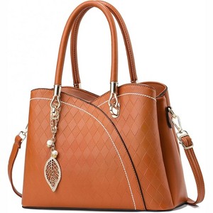 Purses and Handbags Top Handle Satchel Shoulder Bags Messenger Tote Bag for Ladies - 1 of 4