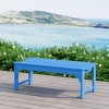 WestinTrends  Backless All-Weather Outdoor Bench for Patio Garden - 2 of 4