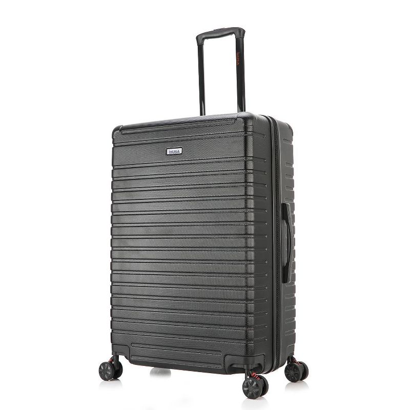 InUSA Deep Lightweight Hardside Large Checked Spinner Suitcase, 1 of 18