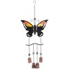 Northlight 24" Purple and Bronze Butterfly Outdoor Garden Windchime - 4 of 4