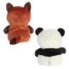 Aurora Small Reversible Eco Pairs: Red Panda and Panda Eco Nation Eco-Friendly Stuffed Animal White 6.5" - 4 of 4