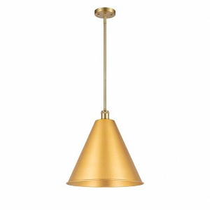 Ballston Cone - 1 Light Pendant In Industrial Style-16.75 Inches Tall and 16 Inches Wide - 1 of 1