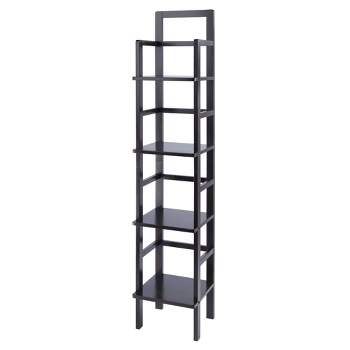 Aiden Narrow Bakers Rack Coffee - Winsome Wood