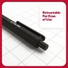 TRU RED Retractable Quick Dry Gel Pens Fine Point 0.5mm Blk TR54486 - 4 of 4