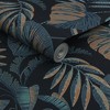 NEXT Jungle Leaves Navy Wallpaper - 3 of 4