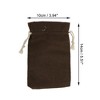 Unique Bargains Portable Drawstring Bag 2 Pcs - 2 of 4