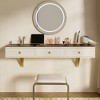 Lycvki 47" Multi-Purpose Wall-Mounted Vanity Table - 2 of 4