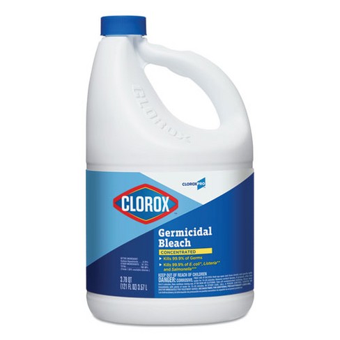 Clorox Concentrated Germicidal Bleach, Regular, 121 oz Bottle - image 1 of 4