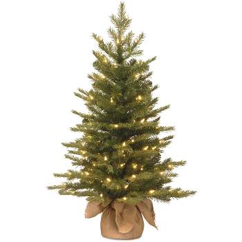 3ft National Christmas Tree Company Nordic Spruce Artificial Christmas Tree 100ct Clear