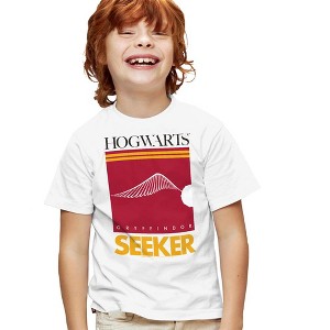 Boys' Harry Potter Hogwarts Gryffindor Seeker T-Shirt - 1 of 4