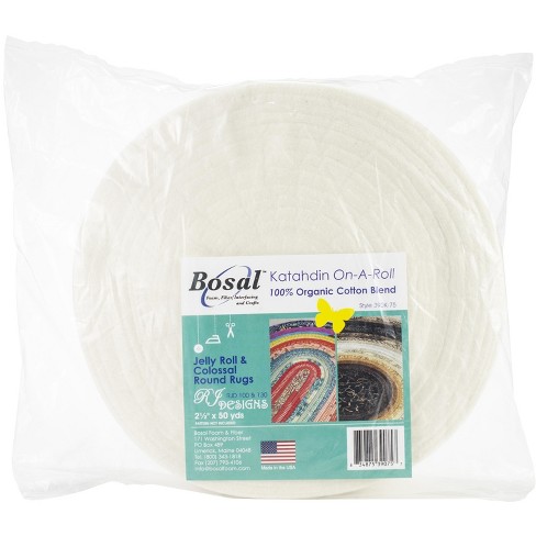 Bosal Katahdin On-a-roll 100% Organic Cotton Batting -2.5x50yd