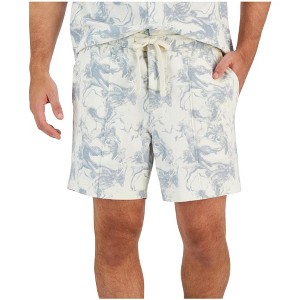Alfani Mens Marble Pique Knit Casual Walking Shorts - 1 of 1