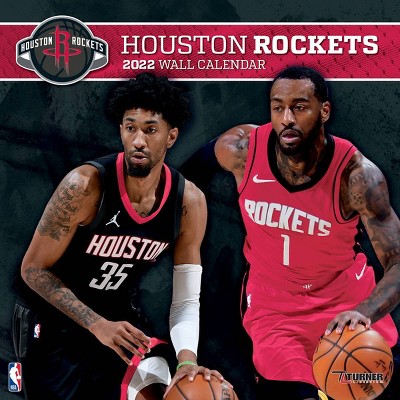 NBA Houston Rockets 12"x12" Wall Calendar